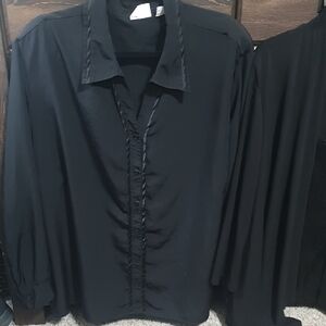 Studio C Black Blouse